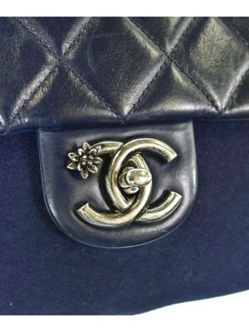 Chanel Shoulder Bag Navy